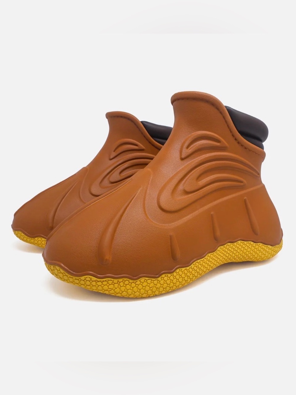 FCTRY LAB x Nle Choppa Duck Boots In Caramel - Mens Size 12